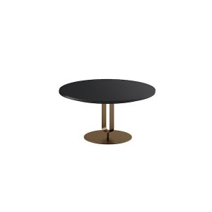 mesa de centro purpura fi bronze com preto moveis decoracao zulu